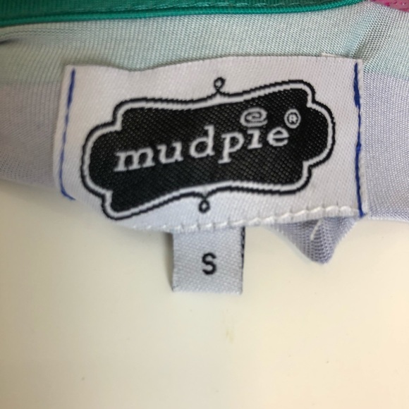 Mud Pie Green and Blue Striped Dress - Picture 4 of 6